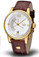 KronSegler VERTIGO KS 747 AUTOMATIC IP Gold Case Ref. KS747-7180 black dial or KS747-7179 silver dial