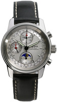 ZENO-WATCH BASEL Classic Retro De Luxe Chronograph Mondphase - Limited Edition - Ref. 6557VKL-g3 (6665)