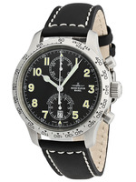 ZENO-WATCH BASEL NC Pilot Tachymeter Chrono Bicompax Ref. 9557-2T-a1  Chronographe Automatique