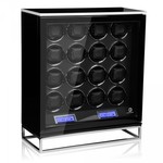 WATCH WINDERS Luxtime Baron for 16 automatic watches black Ref. 910611 / 911611A  SHOWROOM DISPLAY MODEL!
