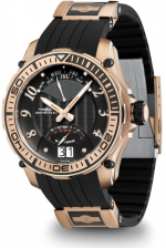 ZENO-WATCH BASEL Strong Man Neptun 1 Retrograde Day Big Date Ref. 4536Q-Prg-h1 Ronda 7004N quartz caliber