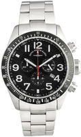 ZENO-WATCH BASEL Sport Sport 4 Chronograph Quartz All Stainless Steel Ref. 6497-5030Q-s1M 46MM 20ATM