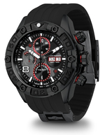 ZENO-WATCH BASEL Sport OCEANIA SPORT CHRONOGRAPH DAY DATE PVD BLACK Ref. 4535-TVDD-bk-h1 CAL. VALJOUX 7750