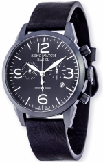 ZENO-WATCH BASEL Quartz Vintage Line Chronograph Blue Ref. 4773Q-bl-i1