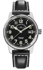 ZENO-WATCH BASEL Classic PILOT AUTOMATIC 40MM REF. 6554-A1 ETA 2824 CALIBER
