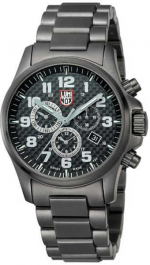 LUMINOX LAND XL.1942 ATACAMA FIELD ALARM CHRONO 1940 SERIES 45MM PVD BLACK