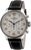 ZENO-WATCH BASEL Oversized OS Retro Chrono Tricompax Date Ref: 8553THD-9-f2