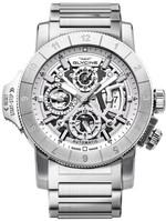 GLYCINE AIRMAN AIRFIGHTER Chronograph Skeleton Black Ref. GL0051 self-winding cal. GL250