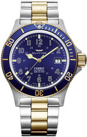GLYCINE COMBAT SUB 42 Ref. GL0081 Bicolor Blue Automatic