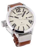 U-BOAT Classico Ref. 7121 Beige AS SHINY BEZEL 53MM