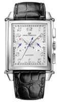 GIRARD-PERREGAUX VINTAGE 1945 XXL CHRONOGRAPH REF. 25883-11-121-BB6C STEEL SILVER CAL. GP03300-0064