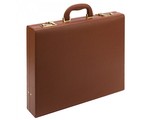 ACCESSORIES & DESIGN BRIEFCASES RAPPORT LONDON 1898 - CITY BRIEFCASE BROWN  D30B - Tan