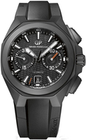  GIRARD-PERREGAUX CHRONO HAWK REF. 49970-32-631-FK6A BLACK CERAMIC CAL. GP03300-0073 (96H)