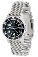ZENO-WATCH BASEL Sport Army Diver 50ATM Milano Mesh Ref. 485N-a1MM Automatic Cal. ETA 2846/2452 LTD/150