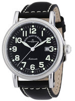 ZENO-WATCH BASEL Nostalgia Automatic Ref. 98079-a1 vintage style fluted bezel ring