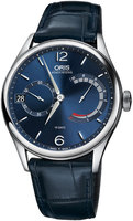 ORIS ARTELIER BLUE CLIBER 111 Ref. 01 111 7700 4065-Set 1 23 87FC Hand-Winding Cal. 111, 240h PR