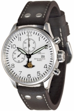 ZENO-WATCH BASEL Vintage Editions Moon Phase Chronograph Ref. 4100-i2 Manual Cal. Valjoux 7768 (NOS) Ltd/250