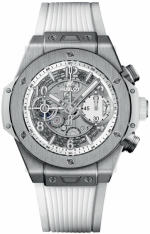HUBLOT BIG BANG UNICO TITANIUM WHITE REF. 441.NE.2010.RW CHRONOGRAPH CAL. HUB1280
