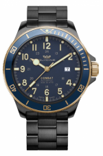 GLYCINE COMBAT SUB 46 PVD BLACK & ROSE GOLD 30ATM REF. GL0279 SELF-WINDING CAL. GL224