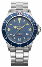 GLYCINE COMBAT 42 VINTAGE ALL STEEL MATTE BLUE REF. GL0260 SELF-WINDING CAL. GL224