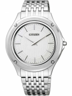 TECHNOLOGY BRANDS CITIZEN AR5000-68A Eco-Drive One Superflat Solar 39mm 3 ATM - Titanium Elegant Silver-Grey