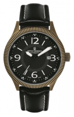 REVUE THOMMEN SPORT AVIATION AIRSPEED VINTAGE REF. 17060.2587 VINTAGE PVD STEEL BLACK AUTOMATIC CAL. SW200
