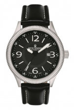REVUE THOMMEN SPORT AVIATION AIRSPEED VINTAGE REF. 17060.2527 STEEL BLACK AUTOMATIC CAL. SW200
