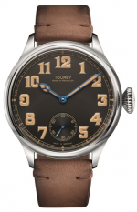 TOURBY (CUSTOM MADE) OLD MILITARY VINTAGE 45 - DECORATED UNITAS 6498-2 TOP GRADE HAND WOUND CALIBER