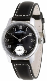 ZENO-WATCH BASEL Classic Winder Black & White Ref. 6558-6-d1 Hand Wound Cal. Unitas 6498