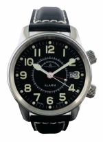 ZENO-WATCH BASEL Classic Pilot Vibration Alarm Ref. 6575-a1 Limited Edition of 50 - Vintage Self-Winding Caliber AS 5008