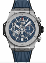 HUBLOT BIG BANG UNICO TITANIUM BLUE REF. 441.NX.5179.RX  HUB1280 SELF-WINDING CHRONOGRAPH