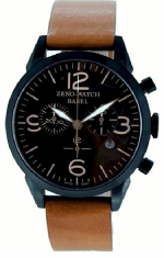 ZENO-WATCH BASEL Quartz Vintage Line Chronograph Blue Steel Ref. 4773Q-BL-i1-2