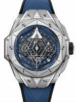 HUBLOT BIG BANG UNICO SANG BLEU II TITANIUM BLUE 45MM REF. 418.NX.5107.RX.MXM20 HUB1240 SELF-WINDING CAL.