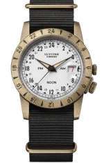 GLYCINE AIRMAN Vintage NOON 40 Purist Automatic Ref. GL0378 Caliber GL293