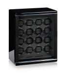 WATCH WINDERS Heisse & Söhne Meranto 16 Black 70019-136.11 Expert Solution For 16 Automatic Watches - High Gloss Wood