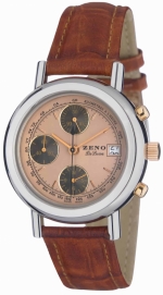 ZENO-WATCH BASEL Vintage Editions Chrono 1960’S Zeno De Luxe Ref. C975TVD-I6-2 Vintage Valjoux 7750-17 Jewels Caliber