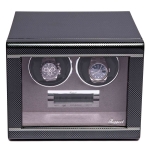 WATCH WINDERS Rapport London Est. 1898 W562 FORMULA DUO CARBON FIBRE