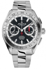 ALPINA ALPINER 4 CHRONOGRAPH DARK-GREY 44MM 10ATM REF. AL-860DGS5AQ6B  AL-860 CALIBER, AUTOMATIC