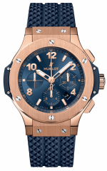HUBLOT BIG BANG ORIGINAL GOLD BLUE 44MM REF. 301.PX.710.RX HUB4100 Self-winding Chronograph