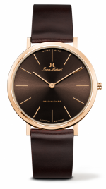 JEAN MARCEL NANO II QUARTZ NANO II MODEL 350.14.72.500 ULTRA SLIM (3.5 Mm) 18CT ROSE GOLD CASE