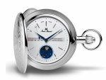 JEAN MARCEL PLANUM HAND-WOUND POCKET DOUBLE SAVONETTE MODEL 680.928.52 SILVER 925 LTD/100