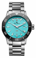 JEAN MARCEL TROPICAL DIVER TIFFANY STEEL AUTOMATIC MODEL 531.60.82.99 CAL. JM A06 (base ETA 2834-2)
