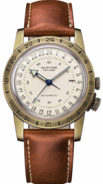 GLYCINE AIRMAN Vintage The Chief 40 PURIST Automatic Ref. GL0415 Antique Bronze