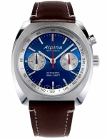 ALPINA STARTIMER HERITAGE AUTOMATIC 42MM 10ATM REF. AL-727LNS4H6 CHRONOGRAPH CALIBER AL-727