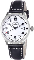 ZENO-WATCH BASEL Quartz Precision Navigator White / Black Ref. 6569-515Q-i2 /-a1