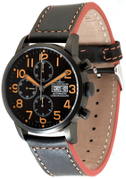 ZENO-WATCH BASEL Magellano Blacky Chronograph Ref. 6069TVDD-bk-a15