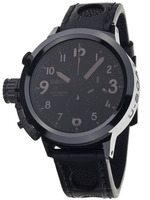 U-BOAT Flightdeck BLACK CERAMIC - 50 Ref. 7387 50 MM SWISS CHRONOGRAPHE MOVEMENT